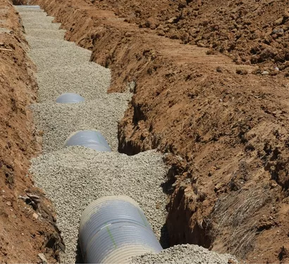 Drainage solution service completed in Tempe