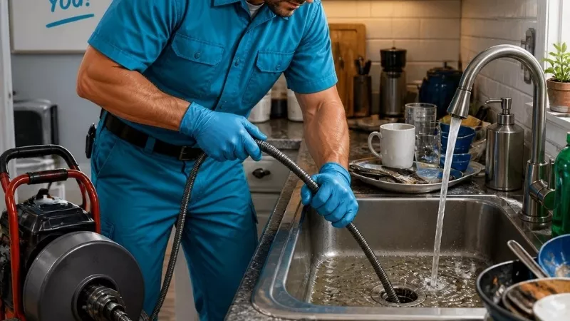 Fast response plumber servicing Mesa