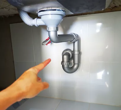 Kitchen faucet installation in a Tempe home