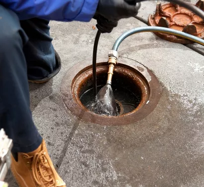 Clearing a stubborn clog with hydro jetting in Tempe